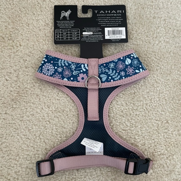 Tahari floral dog harness - Picture 2 of 4